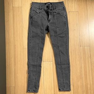 Express grey jeans